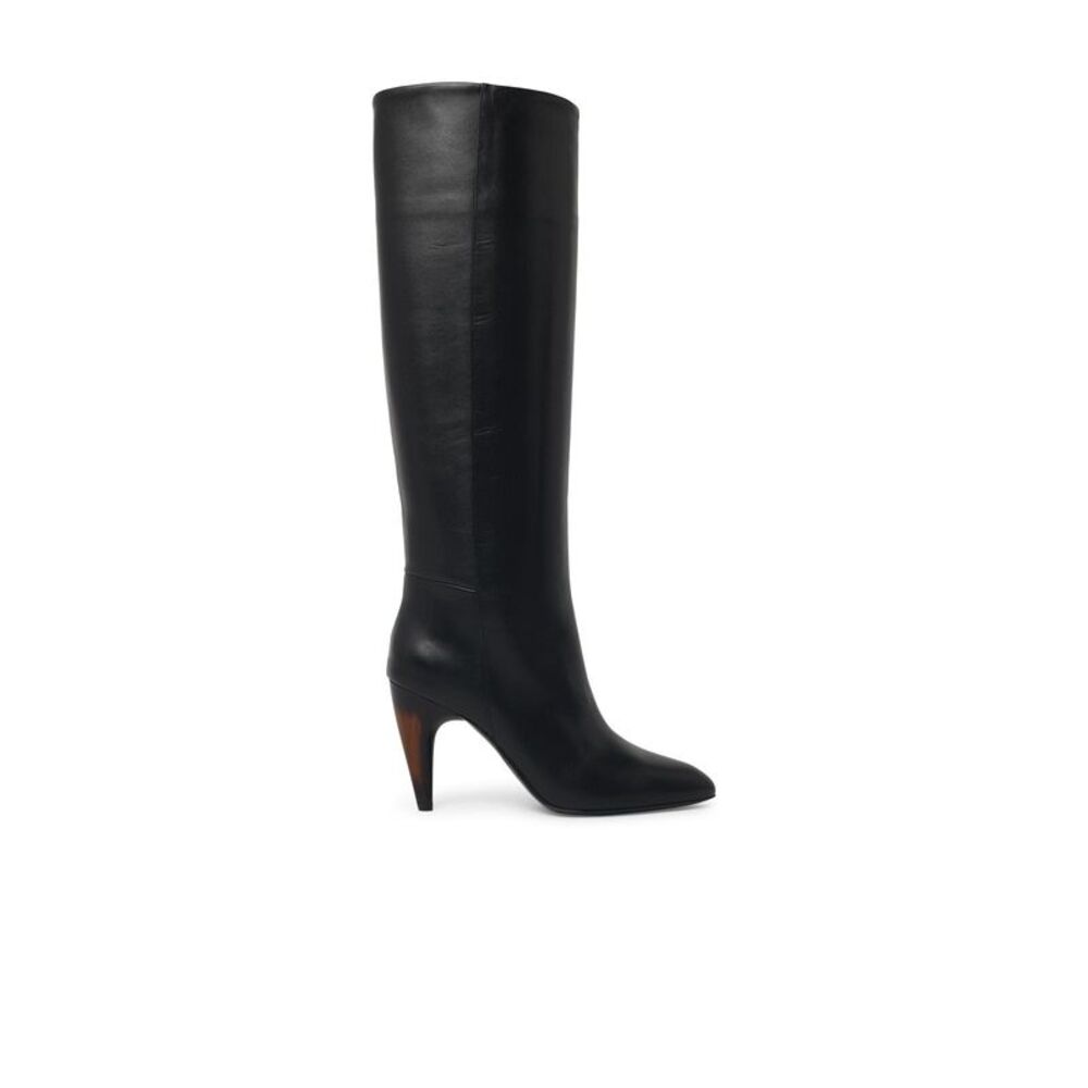 Isabel Marant 'Jany' Black Leather Boots Women